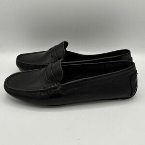 Massimo Matteo Penny Keeper Loafers, Black, Men's 9B